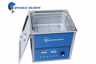 Multifunctional home small ultrasonic cleaning machine. Ultrasonic cleaner for glasses and jewelry.