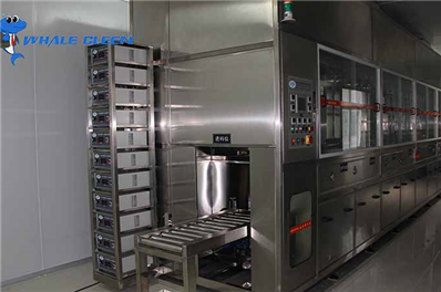 Analysis of the process parameter of the automatic ultrasonic cleaning machine