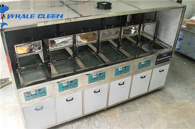 Industrial ultrasonic cleaning machine to remove oil and dirt, easy to solve the problem of oil pollution