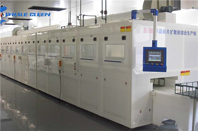 Ultrasonic cleaning machine for automobile shock absorber metal parts